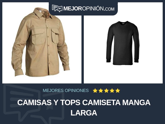 Camisas y tops Camiseta Manga larga