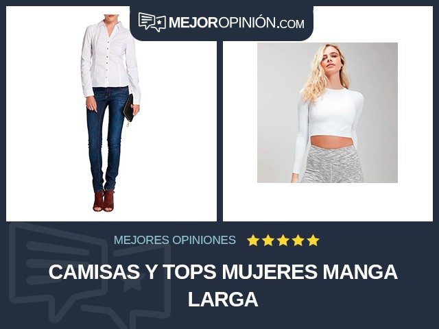 Camisas y tops Mujeres Manga larga