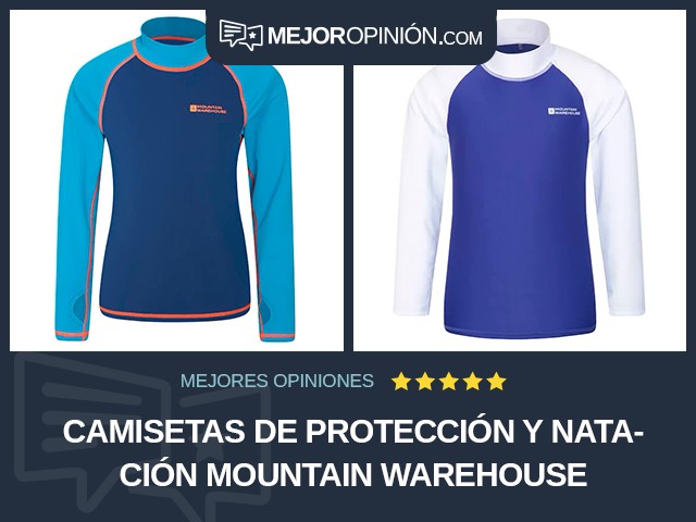 Camisetas de protección y natación Mountain Warehouse