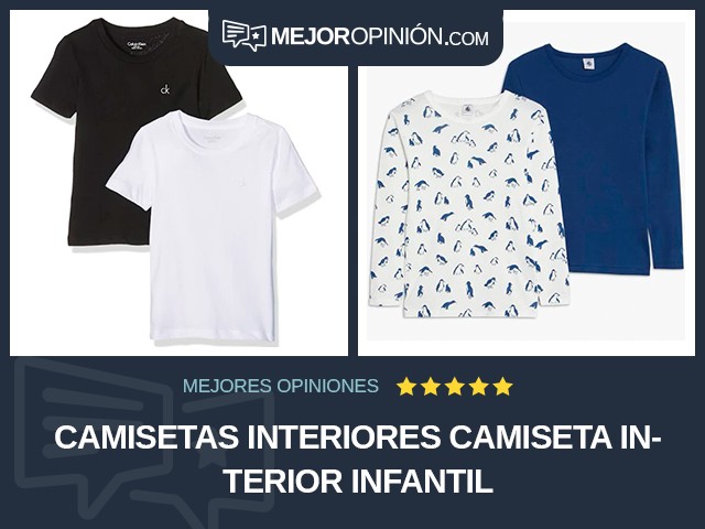 Camisetas interiores Camiseta interior Infantil