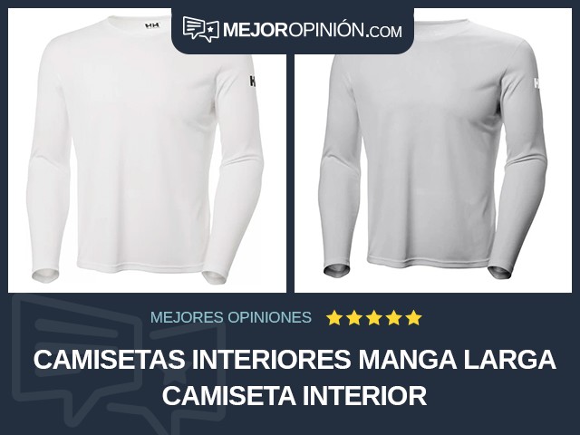 Camisetas interiores Manga larga Camiseta interior