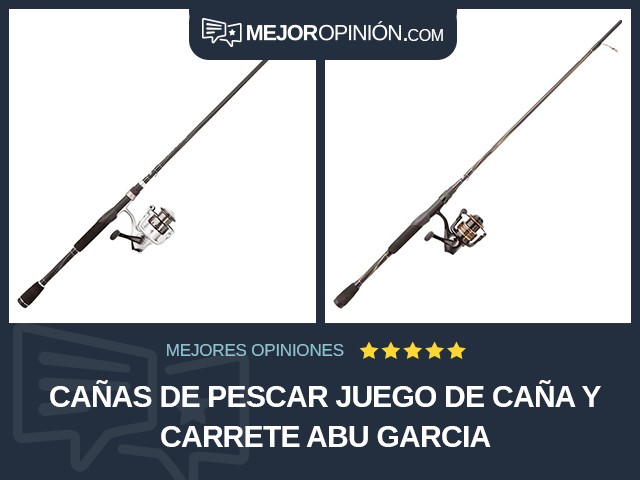 Cañas de pescar Juego de caña y carrete Abu Garcia