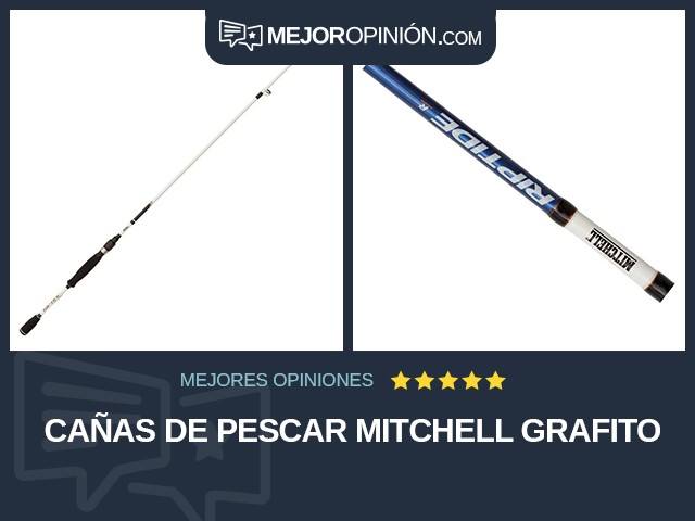 Cañas de pescar Mitchell Grafito