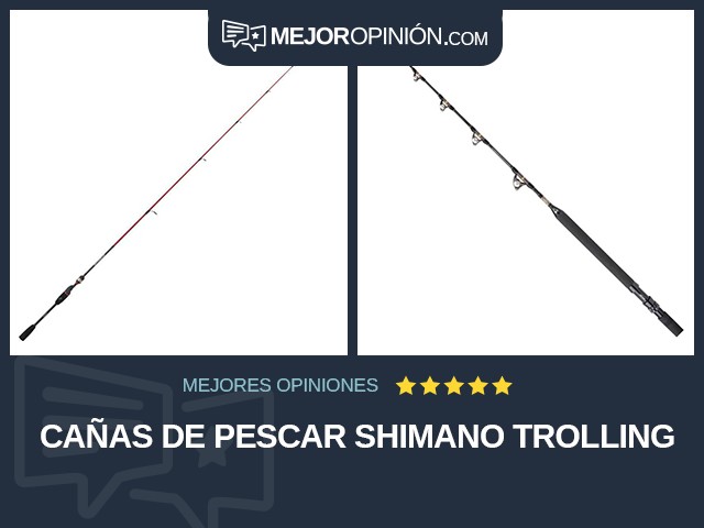 Cañas de pescar Shimano Trolling