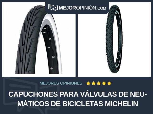 Capuchones para válvulas de neumáticos de bicicletas Michelin