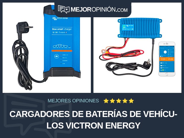 Cargadores de baterías de vehículos Victron energy