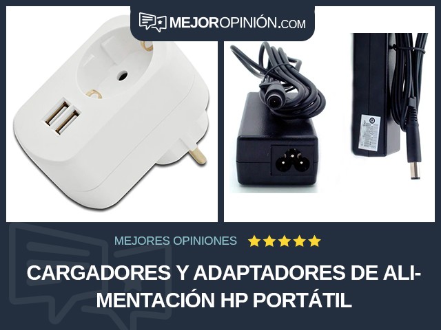 Cargadores y adaptadores de alimentación HP Portátil