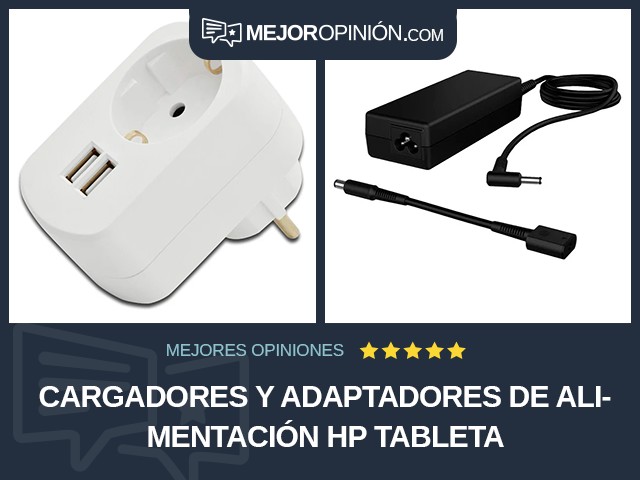 Cargadores y adaptadores de alimentación HP Tableta