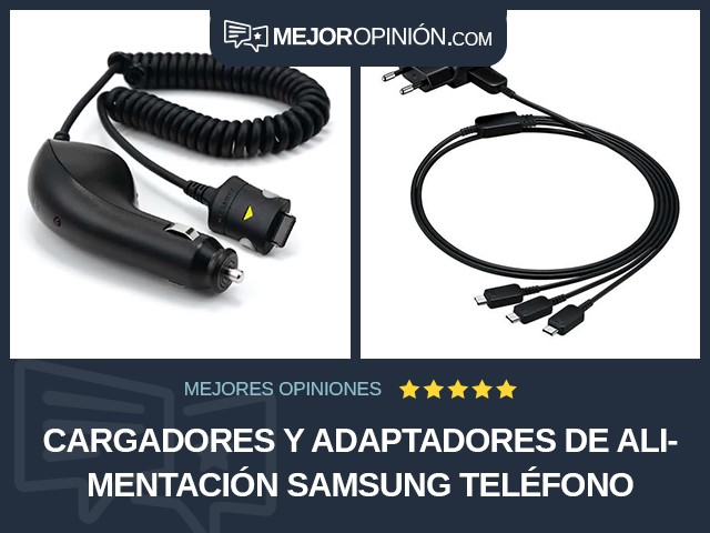 Cargadores y adaptadores de alimentación Samsung Teléfono móvil