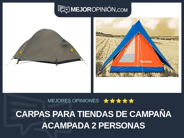 Carpas para tiendas de campaña Acampada 2 personas