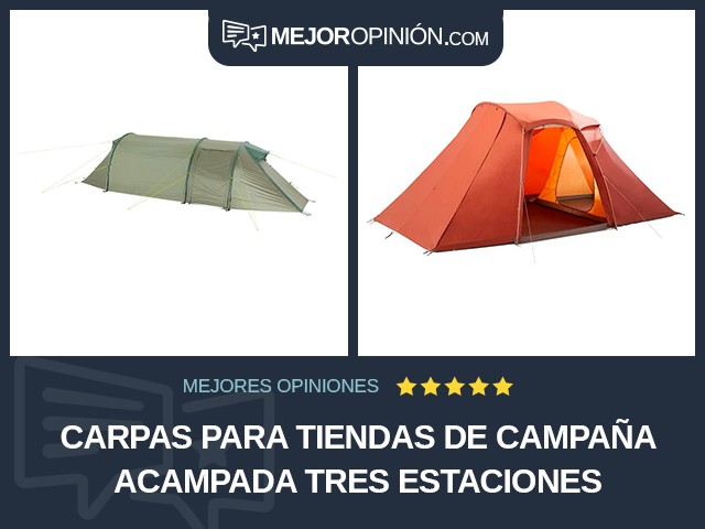 Carpas para tiendas de campaña Acampada Tres estaciones