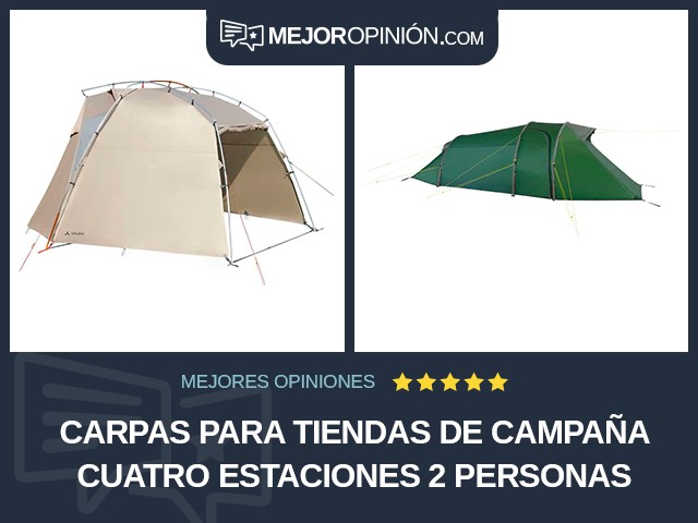 Carpas para tiendas de campaña Cuatro estaciones 2 personas