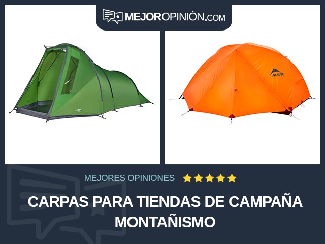 Carpas para tiendas de campaña Montañismo