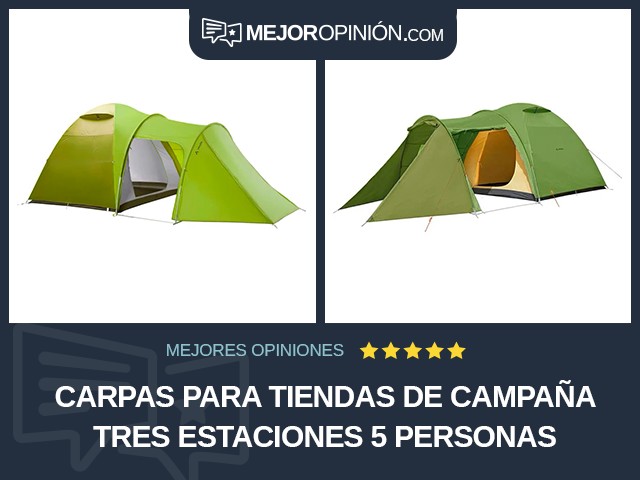 Carpas para tiendas de campaña Tres estaciones 5 personas