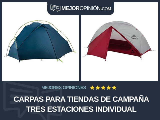 Carpas para tiendas de campaña Tres estaciones Individual