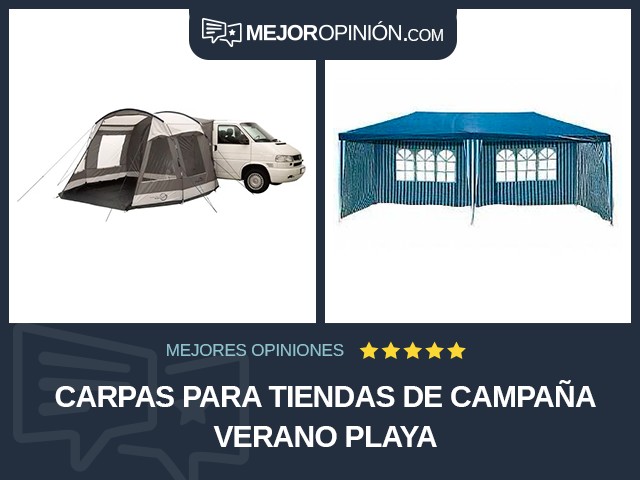 Carpas para tiendas de campaña Verano Playa