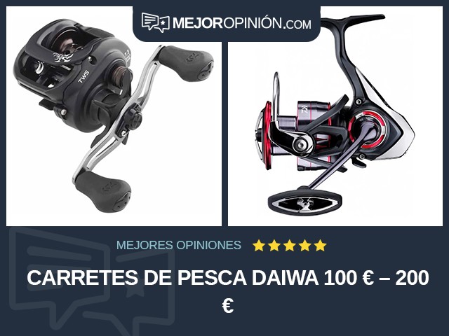 Carretes de pesca Daiwa 100 € – 200 €