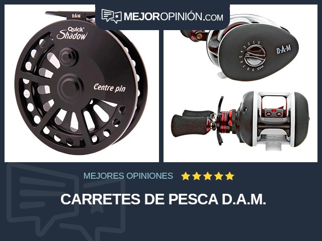 Carretes de pesca D.A.M.