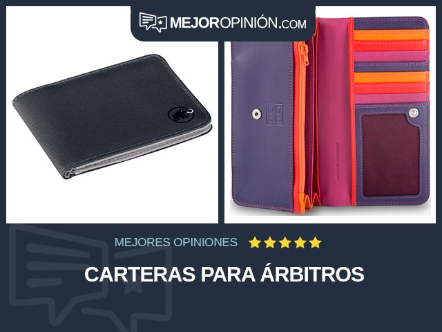 Carteras para árbitros