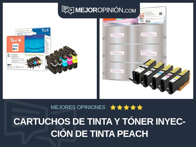 Cartuchos de tinta y tóner Inyección de tinta Peach