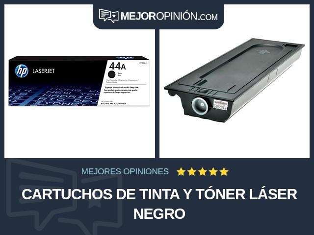 Cartuchos de tinta y tóner Láser Negro