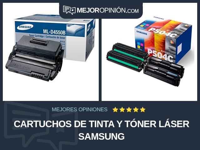 Cartuchos de tinta y tóner Láser Samsung