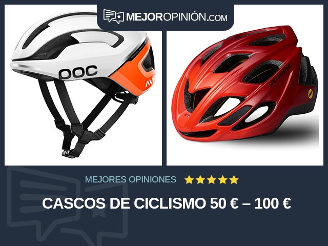 Cascos de ciclismo 50 € – 100 €