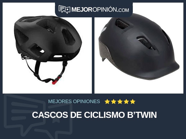 Cascos de ciclismo B'TWIN