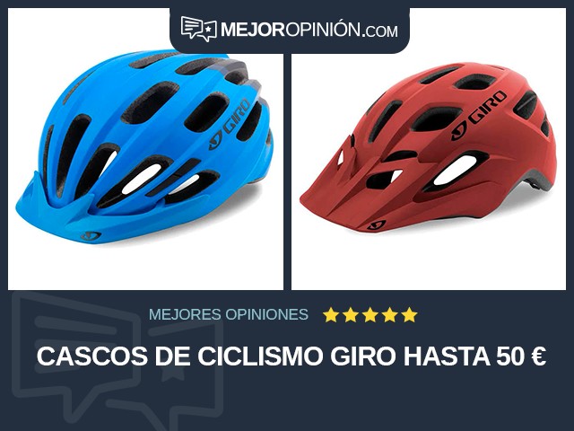 Cascos de ciclismo Giro Hasta 50 €