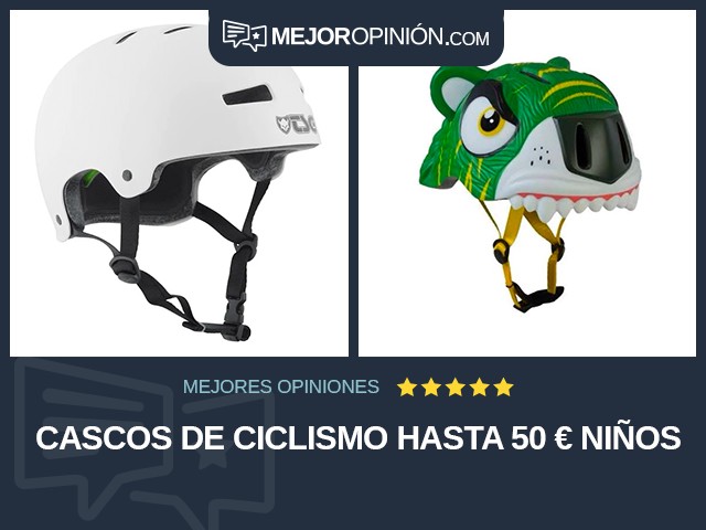 Cascos de ciclismo Hasta 50 € Niños