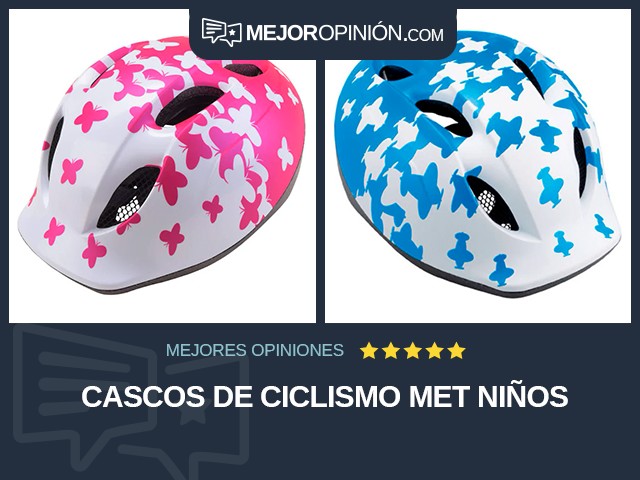 Cascos de ciclismo MET Niños