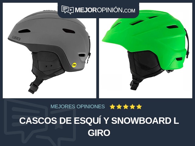 Cascos de esquí y snowboard L Giro