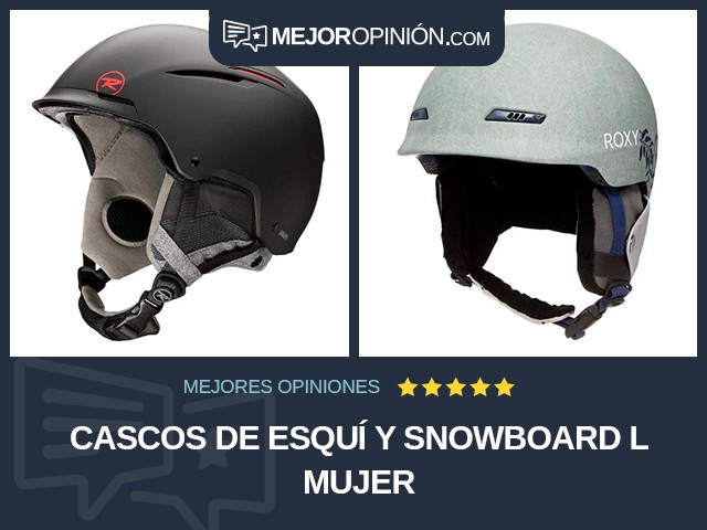 Cascos de esquí y snowboard L Mujer