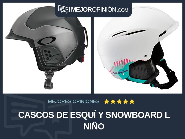 Cascos de esquí y snowboard L Niño