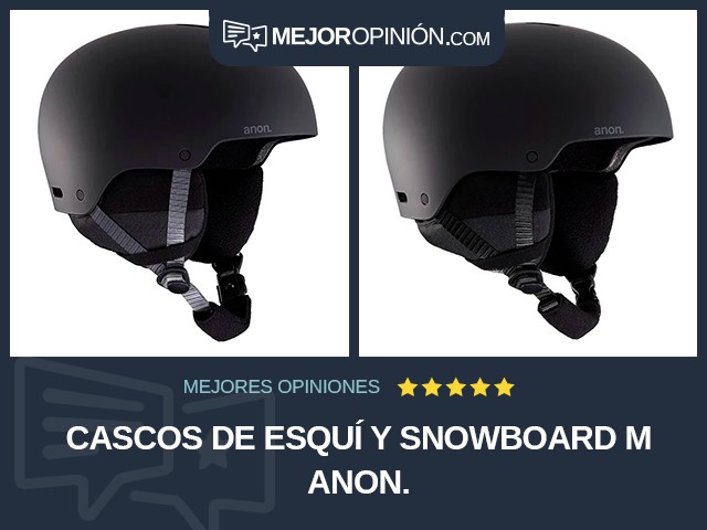 Cascos de esquí y snowboard M anon.