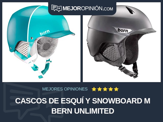 Cascos de esquí y snowboard M Bern Unlimited