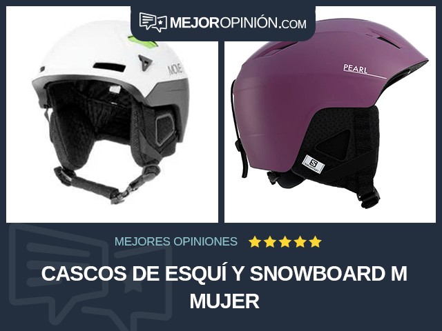 Cascos de esquí y snowboard M Mujer