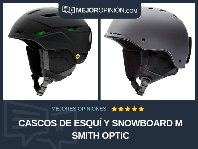 Cascos de esquí y snowboard M Smith Optic