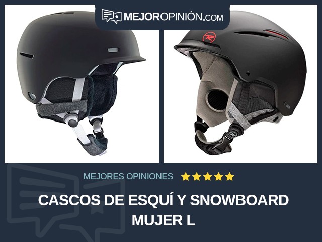 Cascos de esquí y snowboard Mujer L