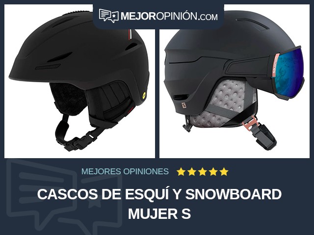 Cascos de esquí y snowboard Mujer S