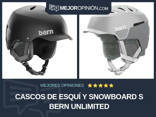 Cascos de esquí y snowboard S Bern Unlimited