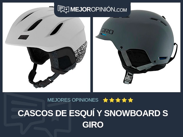 Cascos de esquí y snowboard S Giro