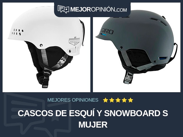 Cascos de esquí y snowboard S Mujer