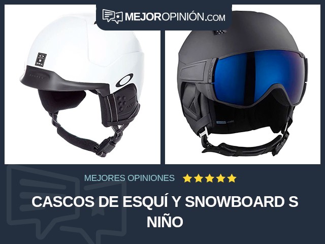 Cascos de esquí y snowboard S Niño