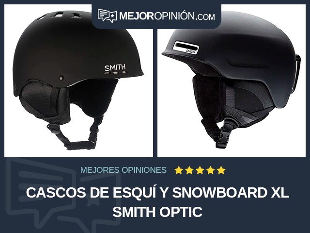 Cascos de esquí y snowboard XL Smith Optic