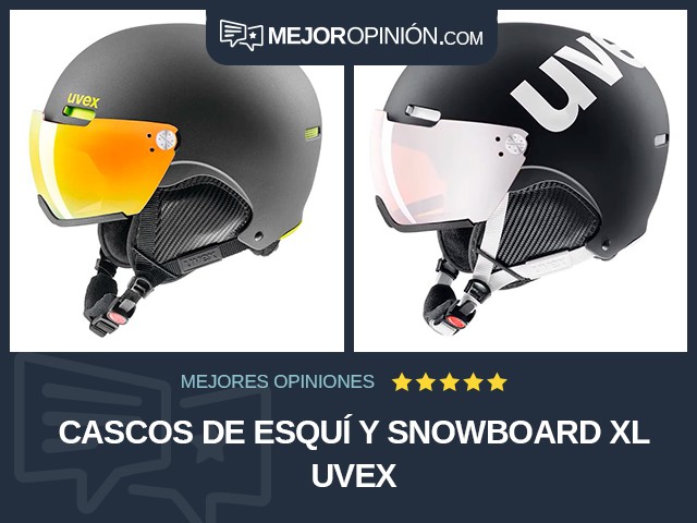 Cascos de esquí y snowboard XL uvex