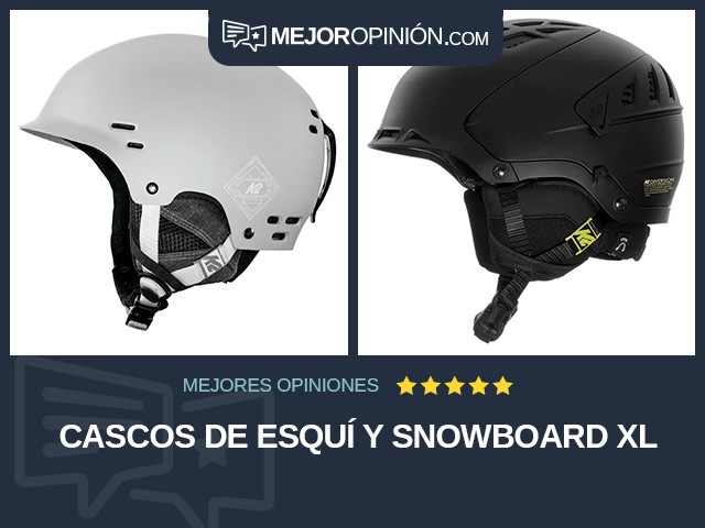 Cascos de esquí y snowboard XL