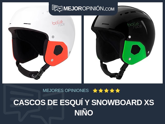 Cascos de esquí y snowboard XS Niño