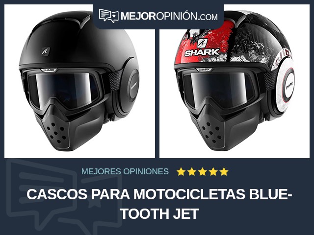 Cascos para motocicletas Bluetooth Jet