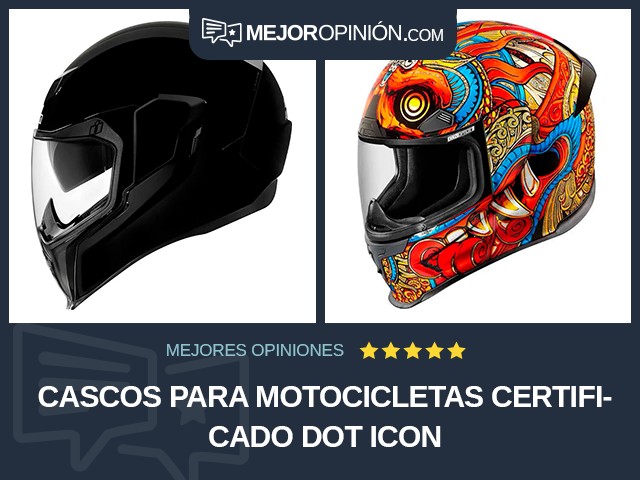 Cascos para motocicletas Certificado DOT Icon